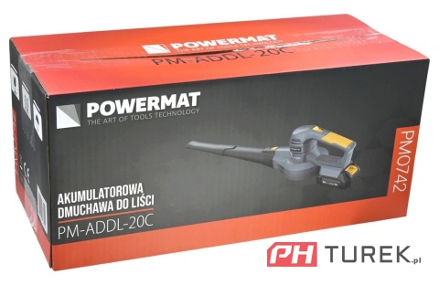 Dmuchawa akumulatorowa do liści Li-ion 21V 2ah