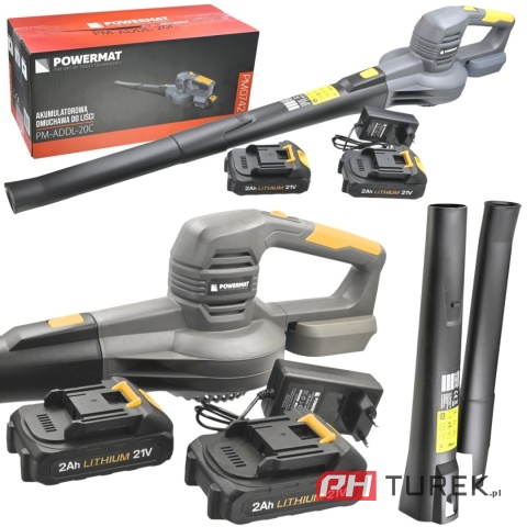 Dmuchawa akumulatorowa do liści Li-ion 21V 2ah