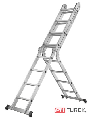 Drabina przegubowa wielofunkcyjna 4,7 m 150 kg 470 cm składana