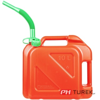 Kanister jednokomorowy 10l Cedrus ze skalą pomiarową miarka bańka na paliwo