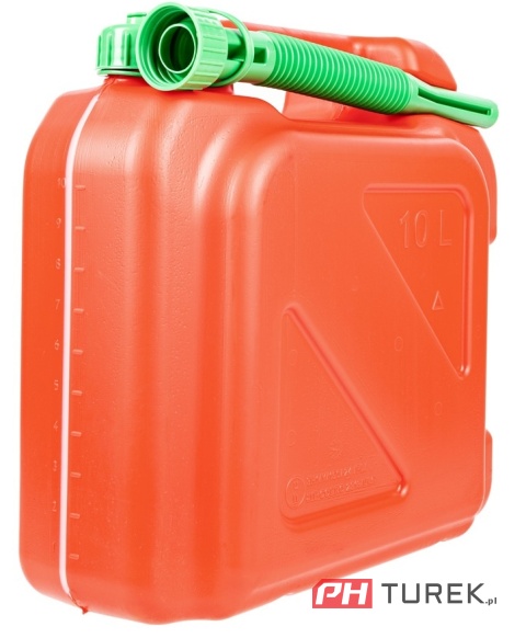 Kanister jednokomorowy 10l Cedrus ze skalą pomiarową miarka bańka na paliwo