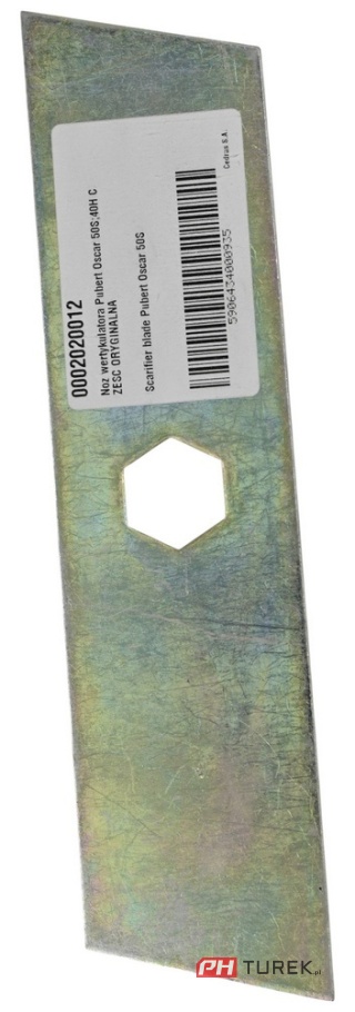 Nóż wertykulatora Pubert Oscar 50S 40H ORYGINALNY 0002020012 K320020002