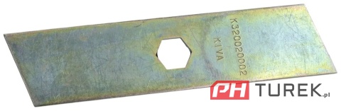 Nóż wertykulatora Pubert Oscar 50S 40H ORYGINALNY 0002020012 K320020002