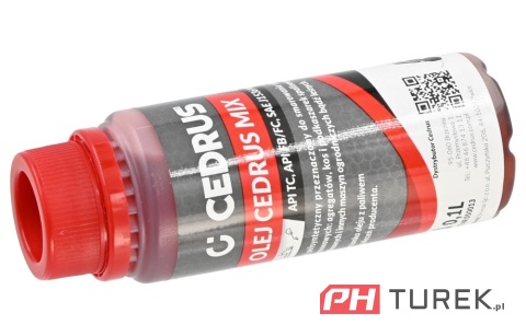 Olej do mieszanki silników dwusuwowych 2-suwowych 2T MIX CEDRUS 0.1L 100ml