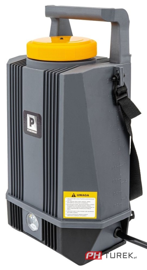 Opryskiwacz akumulatorowy ciśnieniowy na ramię ogrodowy lekki 2AH LI-ION 8L