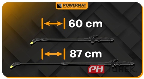 Opryskiwacz akumulatorowy ciśnieniowy na ramię ogrodowy lekki 2AH LI-ION 8L