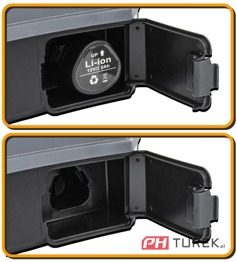 Opryskiwacz akumulatorowy ciśnieniowy na ramię ogrodowy lekki 2AH LI-ION 8L