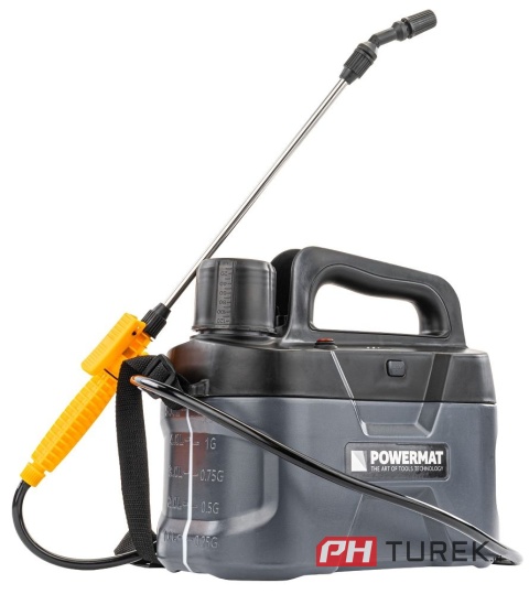 Opryskiwacz akumulatorowy ciśnieniowy ogrodowy lekki lanca 2,5 Ah 2,5bar 5L