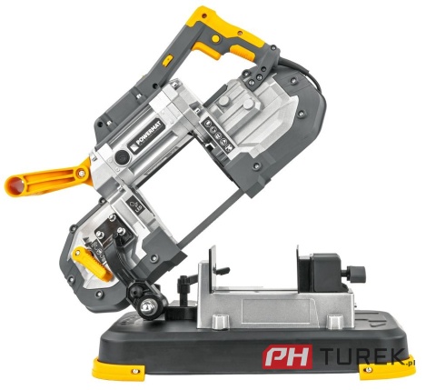 PIŁA TAŚMOWA DO METALU PCV Z PODSTAWĄ PRZECINARKA UKOŚNICA PRZENOŚNA 1200W