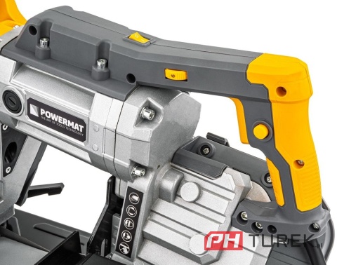 PIŁA TAŚMOWA DO METALU PCV Z PODSTAWĄ PRZECINARKA UKOŚNICA PRZENOŚNA 1200W