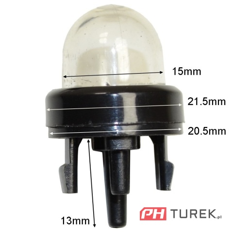 Pompa pompka paliwa pilarki chińskie 45cc 52cc 58cc NAC BIZON HARDER STEEL