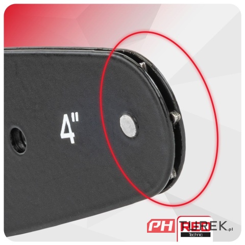 Prowadnica + 2x łańcuch 4" cali do piły pilarki akumulatorowej 1/4 14 ogniw