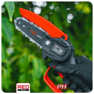 Prowadnica + 2x łańcuch 4" cali do piły pilarki akumulatorowej 1/4 14 ogniw