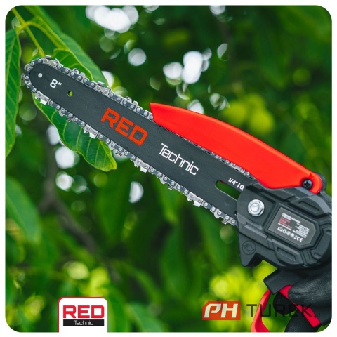 Prowadnica + 2x łańcuch 8" cali do piły pilarki akumulatorowej 1/4 23 ogniw