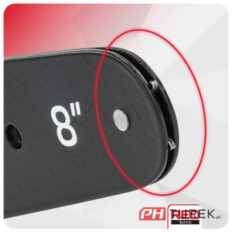 Prowadnica + 2x łańcuch 8" cali do piły pilarki akumulatorowej 1/4 23 ogniw