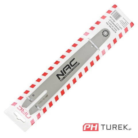 Prowadnica NAC 8" 20,3 cm 1/4 1,1 mm do pilarki CB18-20-B20-S do piły NAC