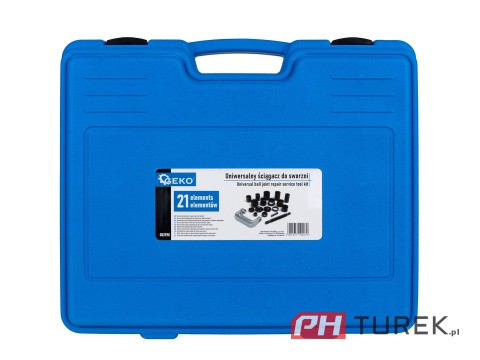 Przyrząd do ściągania sworzni tulei - prasa śrubowa ściągacz przegubów 21el