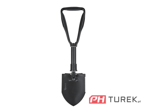 Saperka składana 2w1 taktyczna BLACK SURVIVAL SERIES 48 cm sztych 16x11,5