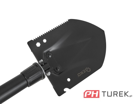 Saperka składana 7w1 taktyczna BLACK SURVIVAL SERIES 15 cm x 24 cm - 48 cm