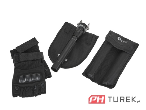 Saperka składana wielozadaniowa taktyczna BLACK SURVIVAL SERIES 44,5-75,5cm