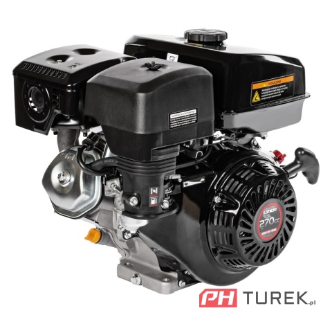 Silnik Loncin G270F-A wał poziomy 25 mm / 60 mm TYP A 6 kW 270 cm3 OHV 6L