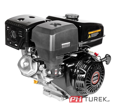 Silnik Loncin G390F-A wał poziomy 25 mm / 60 mm 8,2 kW 11.15 KM 420cm2 cc