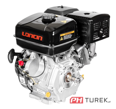 Silnik Loncin G390F-A wał poziomy 25 mm / 60 mm 8,2 kW 11.15 KM 420cm2 cc