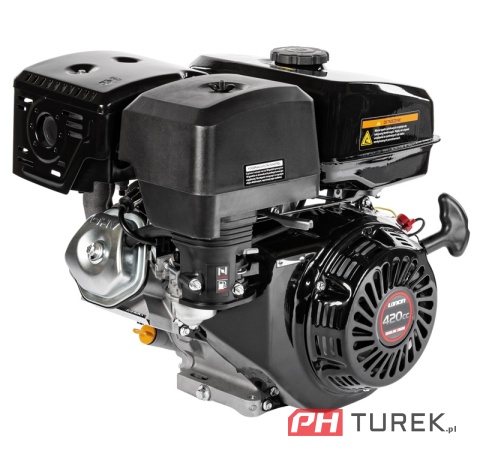 Silnik Loncin G420F-A wał poziomy 25 mm / 60 mm 9 kW 15 KM 420 cm3 EURO 5