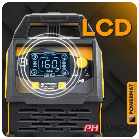 Spawarka migomat inwertorowa inwerterowa MIG MAG MMA TIG LIFT 160A SYNERGIA