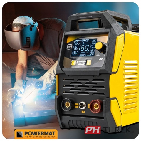 Spawarka migomat inwertorowa inwerterowa MIG MAG MMA TIG LIFT 160A SYNERGIA