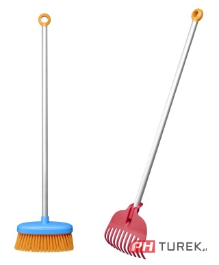 Szczotka i grabie Zestaw My First Fiskars zestaw narzędzi dziecięcy