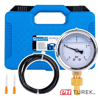 Tester ciśnienia sprężania turbosprężarki 1-3 Bar samochodów manometr