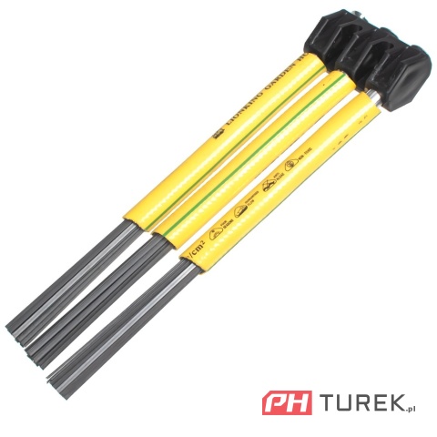 Wkład głowicy zestaw 12x szczotka odchwaszczarka CEDRUS linka stalowa SC02