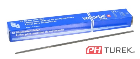 Pilnik okrągły vallorbe 4,0 mm do ostrzenia łańcuchów