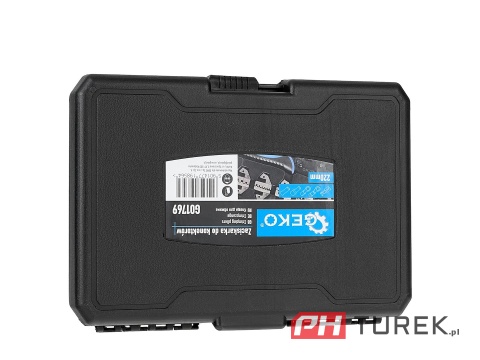 Zaciskarka do końcówek konektorowych kabli + kpl. 5 matryc GEKO