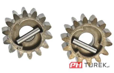 Zębatka napędu kosiarki 14 zębów na oś 12.7mm zestaw Everest