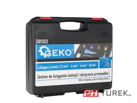 Zestaw do ściągania izolacji i skręcania przewodów na wkrętarkę ściągacz