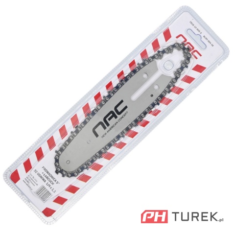 Zestaw prowadnica 5" cali + łańcuch 32 ogniwa 1/4 x 1,1 mm CB19-12-B20-S