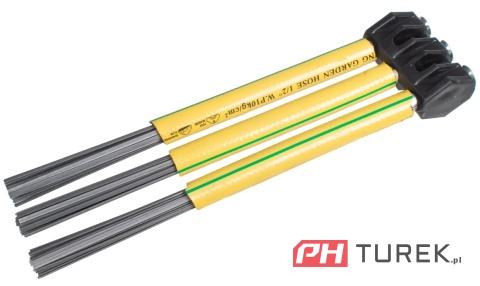 Zestaw wkładów 12 szczotek + talerz linka stal odchwaszczarka CEDSC02 SC02