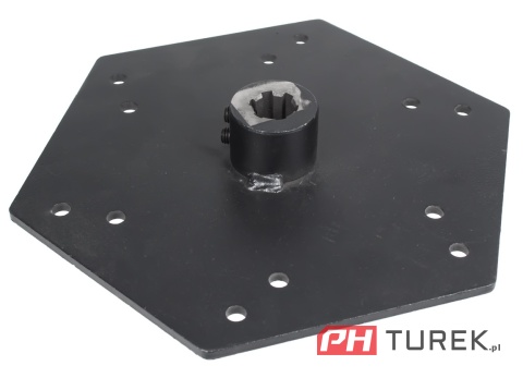 Zestaw wkładów 9 szczotek + talerz włókno stal odchwaszczarka CEDSC02 SC02