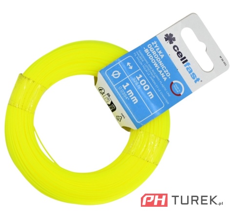 Żyłka ogrodowo budowlana 1mm x 100m