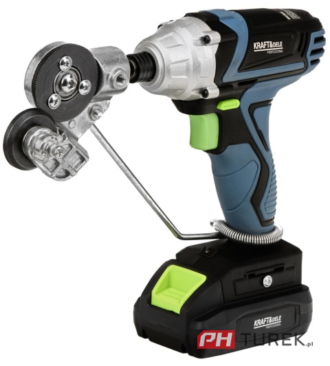 Adapter do cięcia blachy na wiertarkę wkrętarkę uniwersalne nożyce kd10788