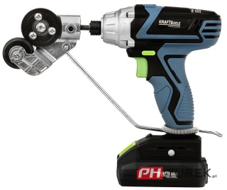 Adapter do cięcia blachy na wiertarkę wkrętarkę uniwersalne nożyce kd10788