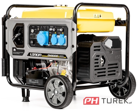 Agregat inwerterowy Loncin GH9000I ramowy 7,5 kW 420cm3 2x gniazdo230V