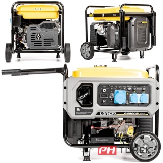 Agregat inwerterowy Loncin GH9000I ramowy 7,5 kW 420cm3 2x gniazdo230V