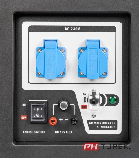 Agregat prądotwórczy Loncin LC3500-AS 3,1 kW 310 cm3 2x 230V czujnik oleju