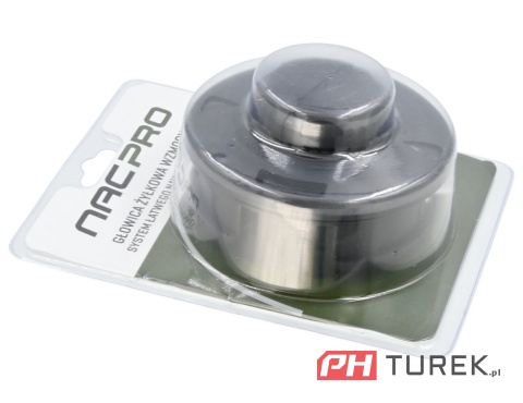 Głowica żyłkowa NAC PRO z systemem łatwego nawijania M10x1,25 mm wzmocniona