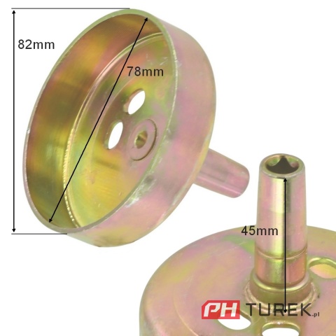 Bęben sprzęgła NAC kwadrat wykaszarki marketowe