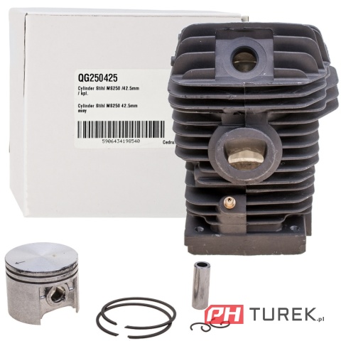 Cylinder Stihl MS250 42.5 mm kpl. 1123 020 1209, 1123 020 1206 tłok sworzeń