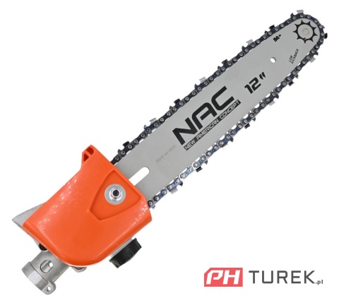 Piła spalinowa NAC adapter przystawka do kosy spalinowej 26 mm 7 frezów